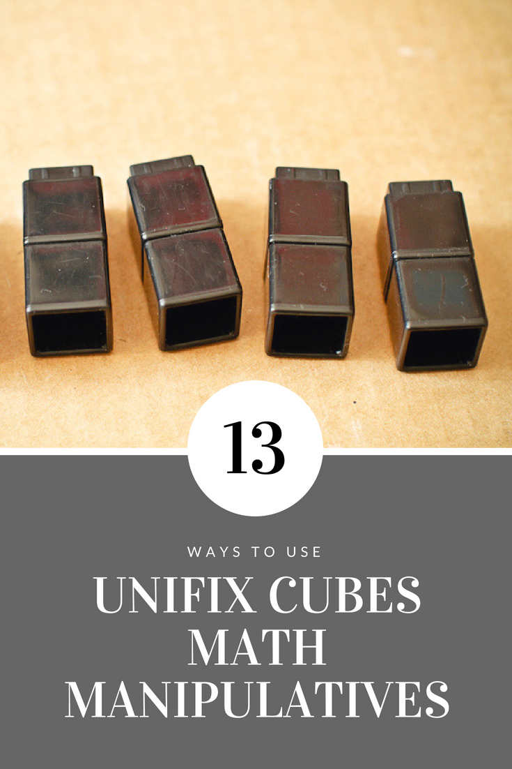 13 Ways to USE Unifix Cubes Math Manipulative — Tiaras & Tantrums
